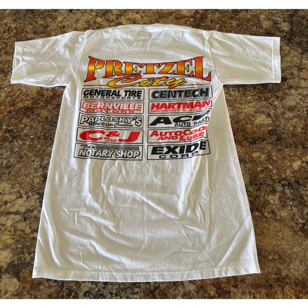 Vintage 1991 Pretzel City Rod & Custom Car Show Tee - Picture 3 of 3